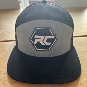 New Ride Concepts Richardson Cap Snapback Adjustable Hat black gray